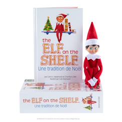 Linge de maison et décoration-Lutin farceur The elf on the shelf - garçon français - Noel