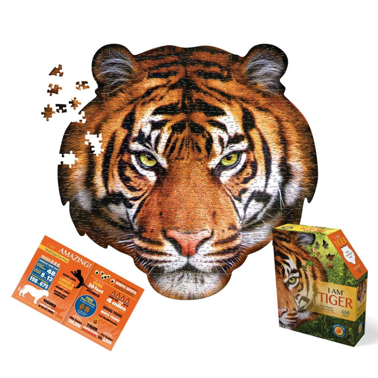Puzzle I Am - Tigre Multicolor