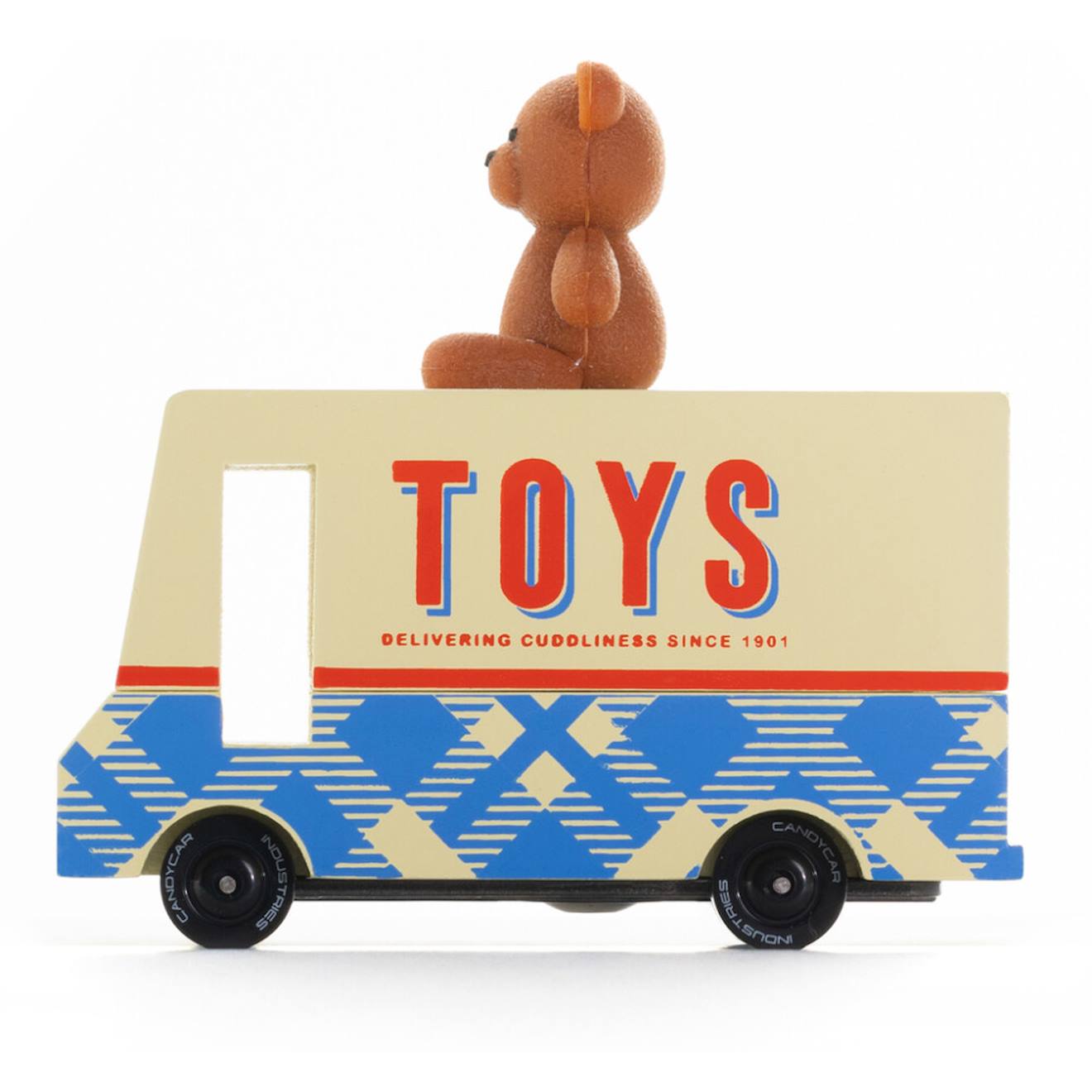 Van Teddy Bear - Bois De Hêtre Massif Multicolor