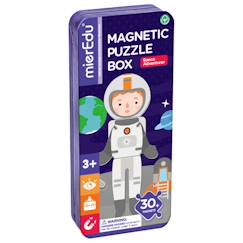 Jouet-Boïte de puzzle magnétique - aventuriers de l'espace