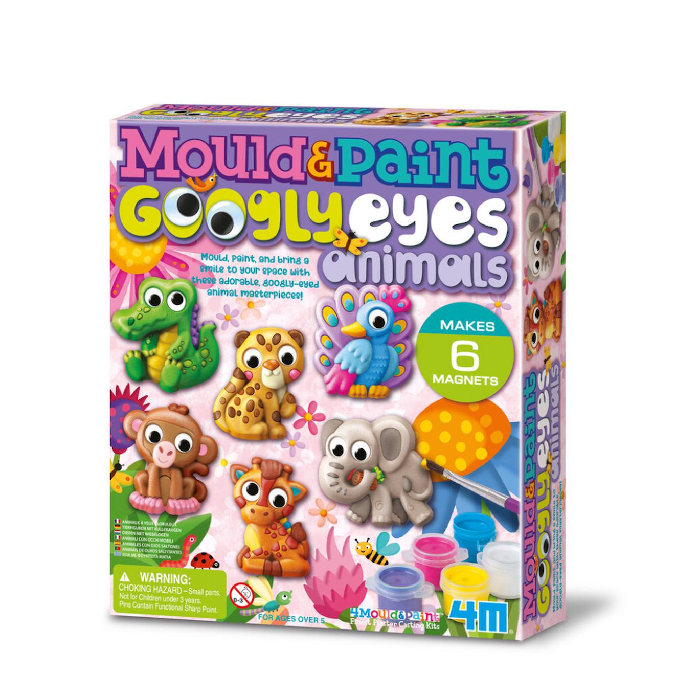 Kit Moulage - Animaux Yeux Rigolos Multicolor