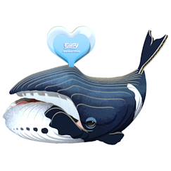 Jouet-Jeux éducatifs-Puzzle 3d - baleine boréale