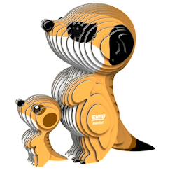 -Puzzle 3d - mangouste