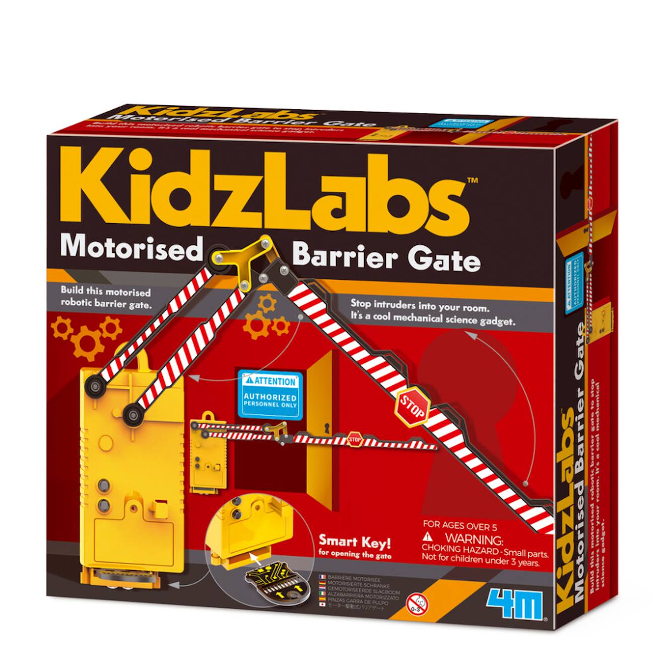 Kit Scientifique Mécanique – Construis Ta Propre Barrière Motorisée Multicolor