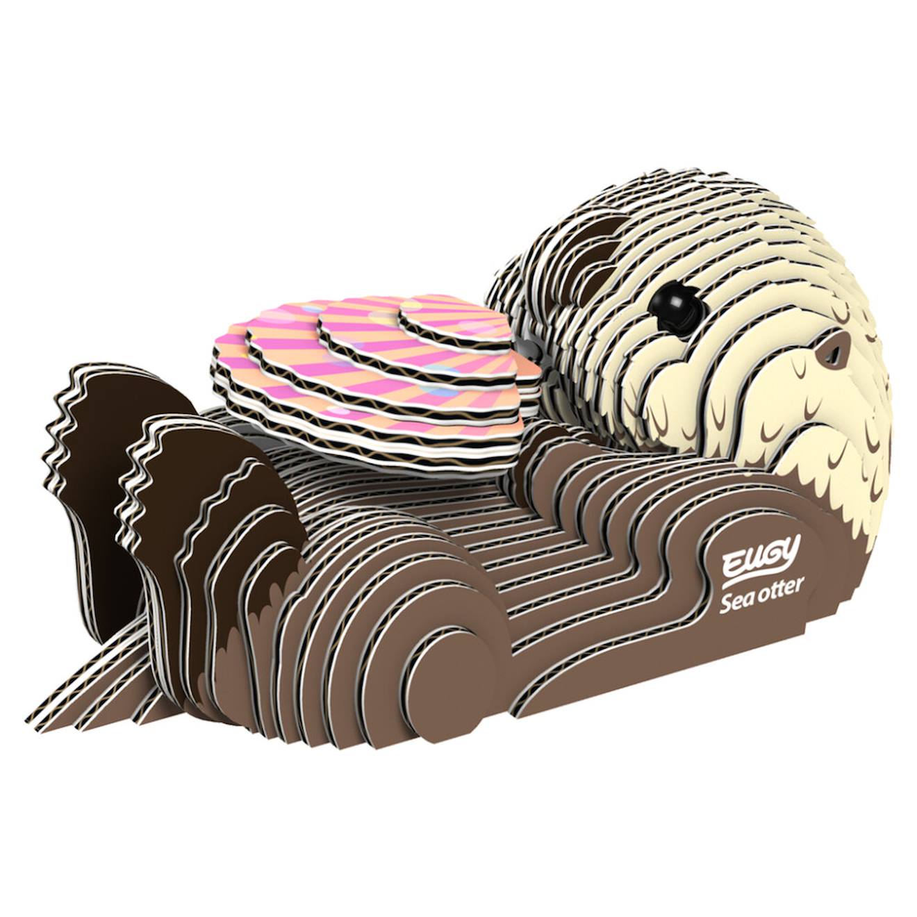 Puzzle 3d - Loutre De Mer Grey