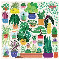 -Puzzle - plantes heureuses