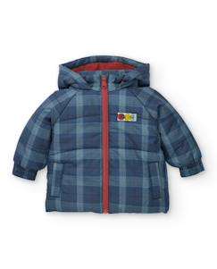 Mini Rodini Veste Penguin à Capuche | Vert | CM