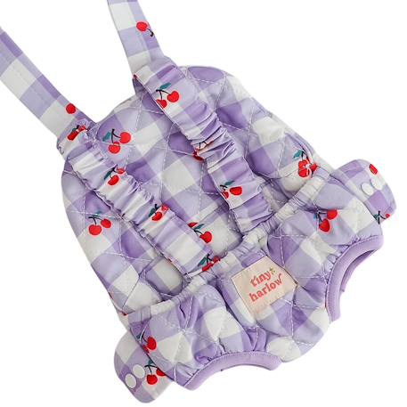Tiny Harlow - Porte Bébé Pour Poupée Cerise Blanc, Violet, Rouge