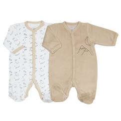 Bébé-Pyjama, surpyjama-Lot de 2 dors-bien montagne et foret