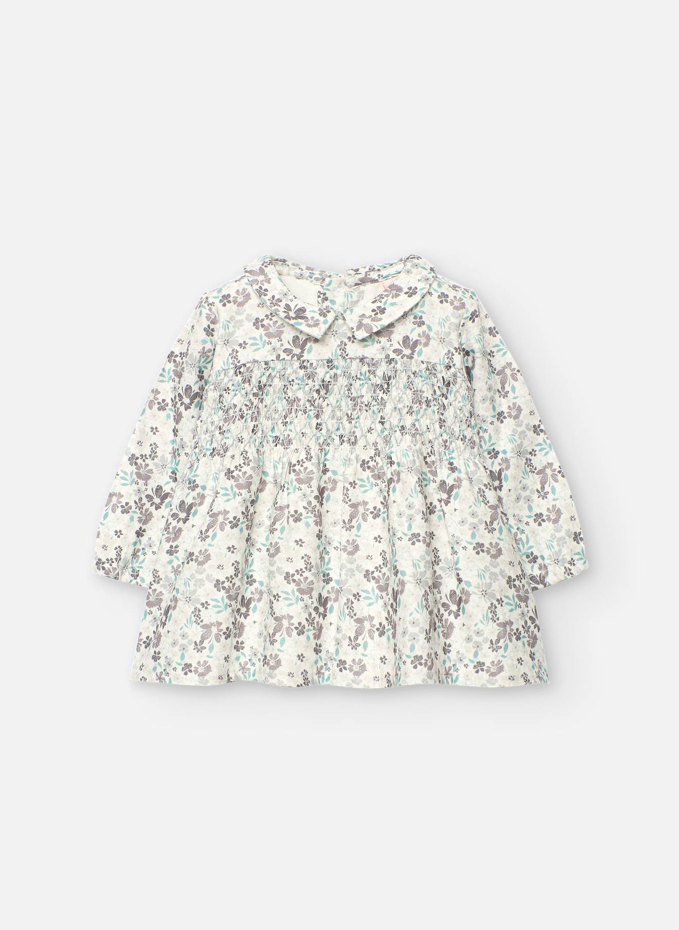 Robe En Tricot À Fleurs Pour Bébé Multicolore