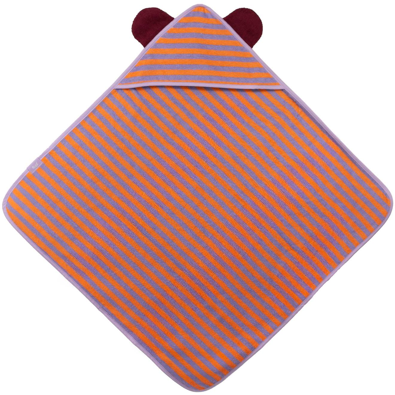 Cape De Bain Dino Lagon (75 X 75 Cm) Orange, Violet (Quut) - Couverture