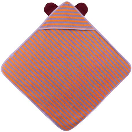 Quut - Cape De Bain Dino Lagon (75 X 75 Cm) Orange, Violet