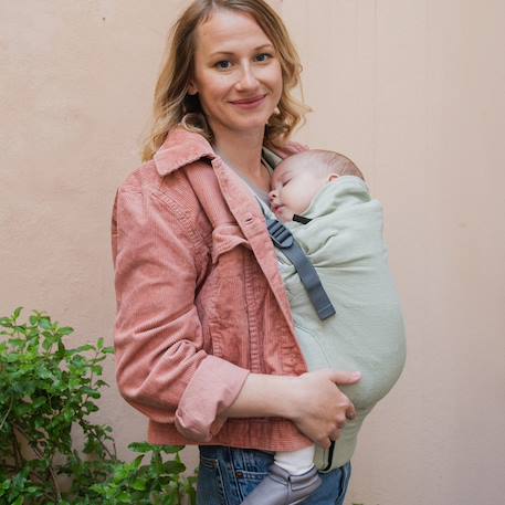 Boba - Porte Bébé Boba X En Lin Willow Vert Clair