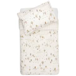 Housse de couette + taie d'oreiller tiny park (100 x 140 cm)  - vertbaudet enfant
