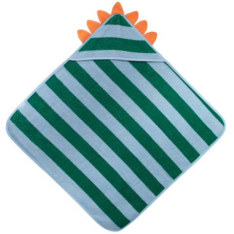 Quut - Cape De Bain Dino Lagon (75 X 75 Cm) Vert, Bleu, Orange