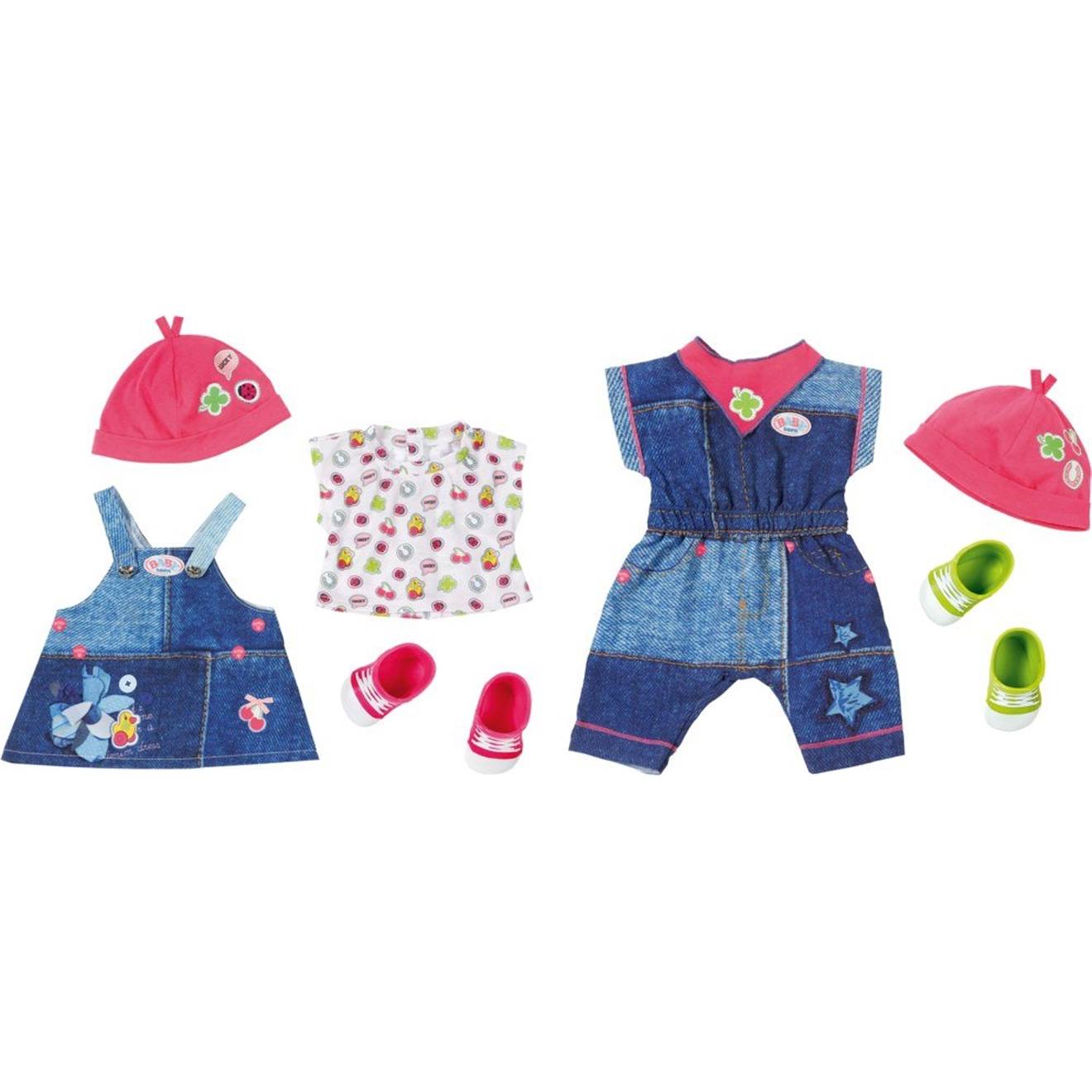 Baby Born Deluxe Jeans Outfit 43 Cm Multicolore
