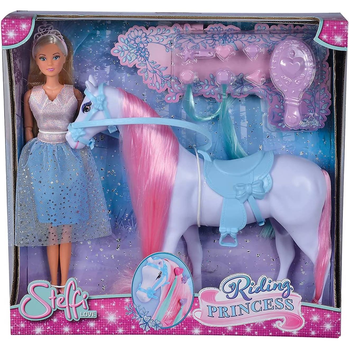 Steffi Love Princesse D'équitation Multicolore