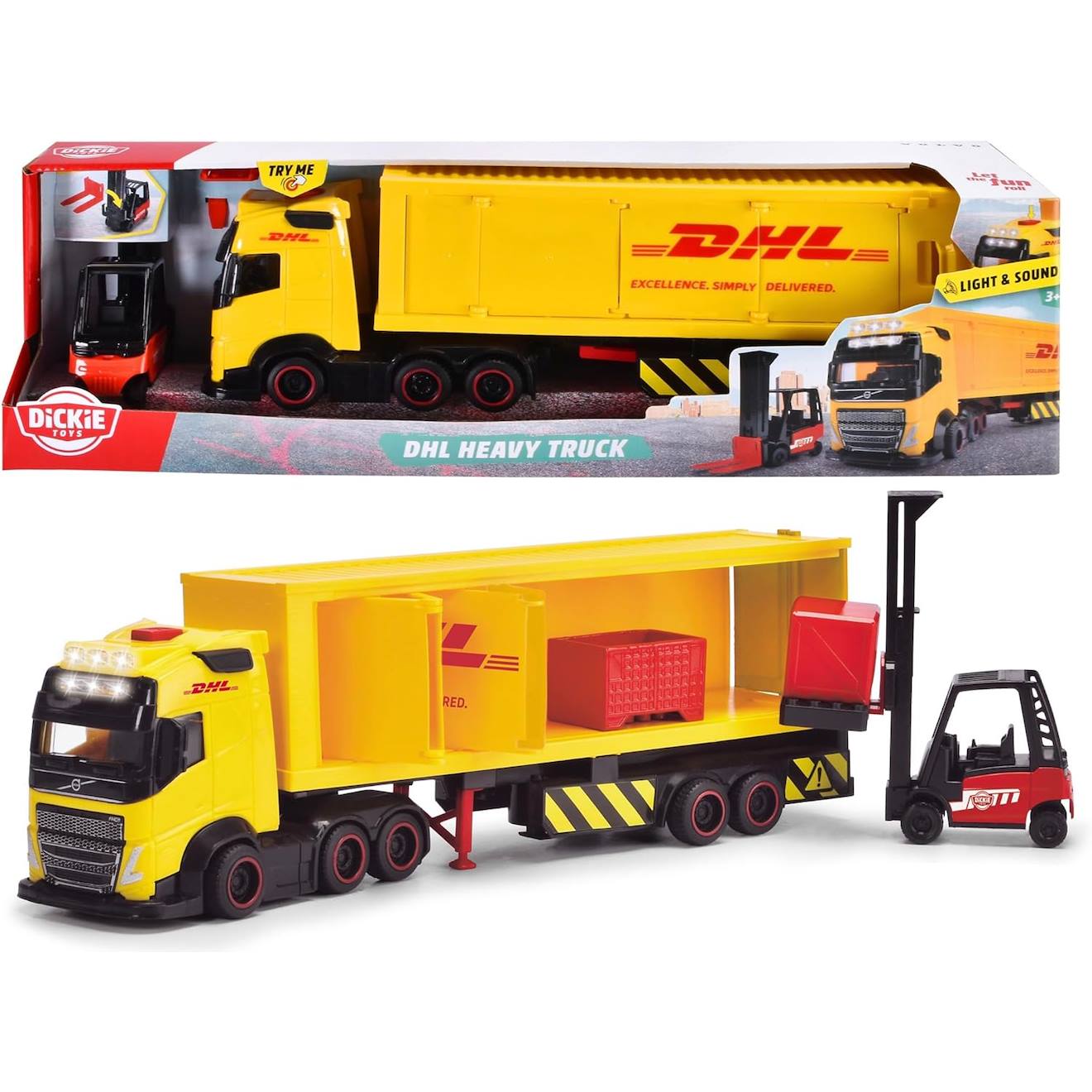 Camion Lourd Dhl Jaune
