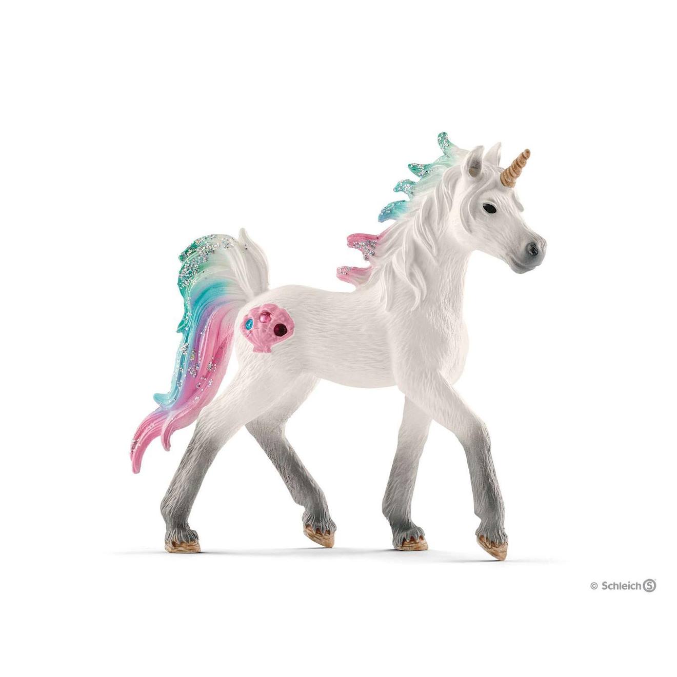 Licorne Des Mers Poulain Blanc