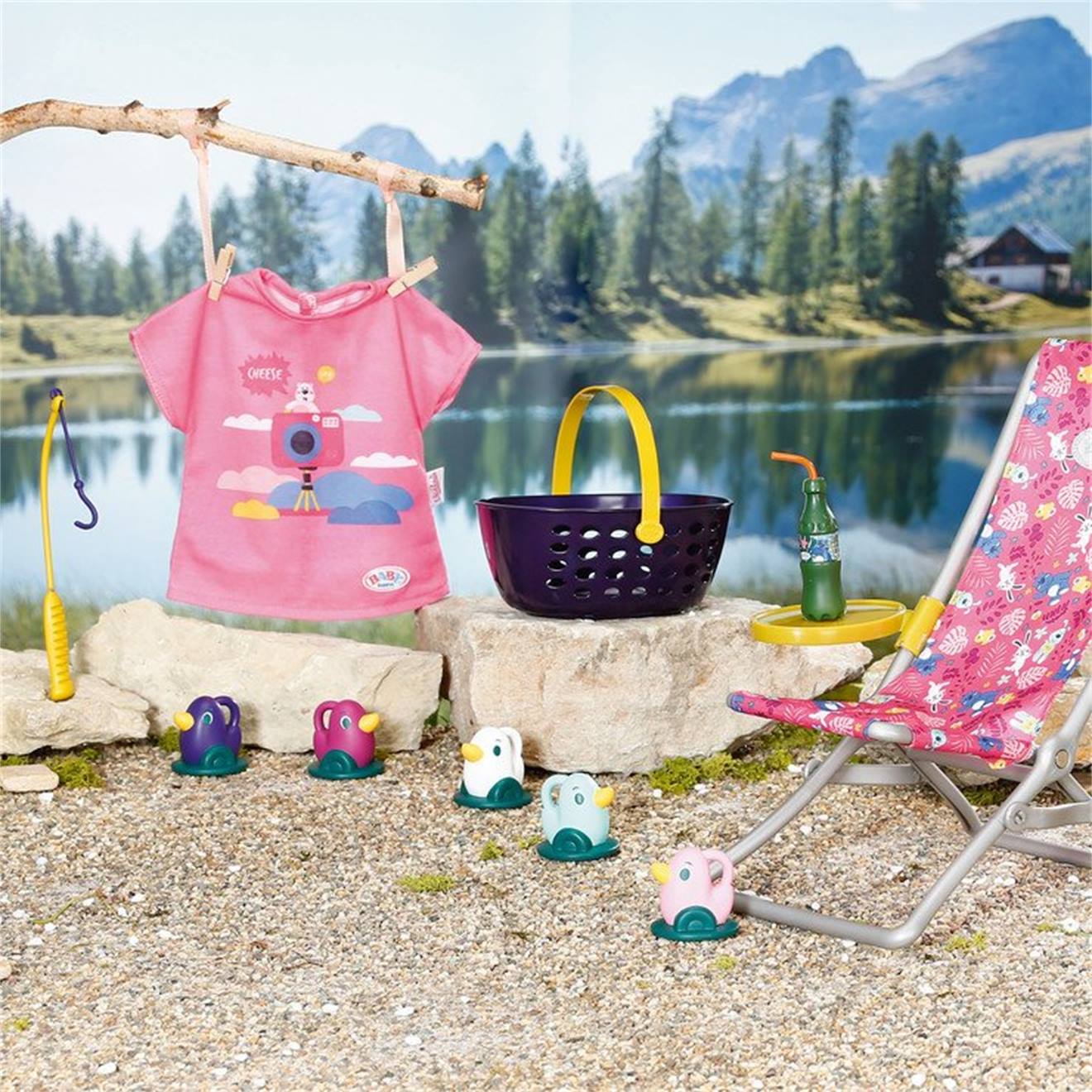 Baby Born Weekende Pêche Multicolore