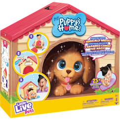 Jouet-Little live pets chien my puppy's home - set de jeu interactif