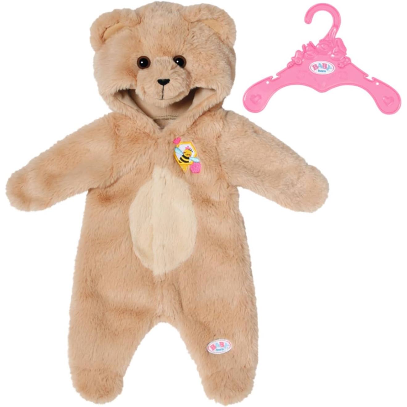 Vêtements Pour Poupée 50-55 Cm – Tenue Petit Ours Rose, Coton Doux – Cadeau Pour Filles, Compatible New Born Baby - 8