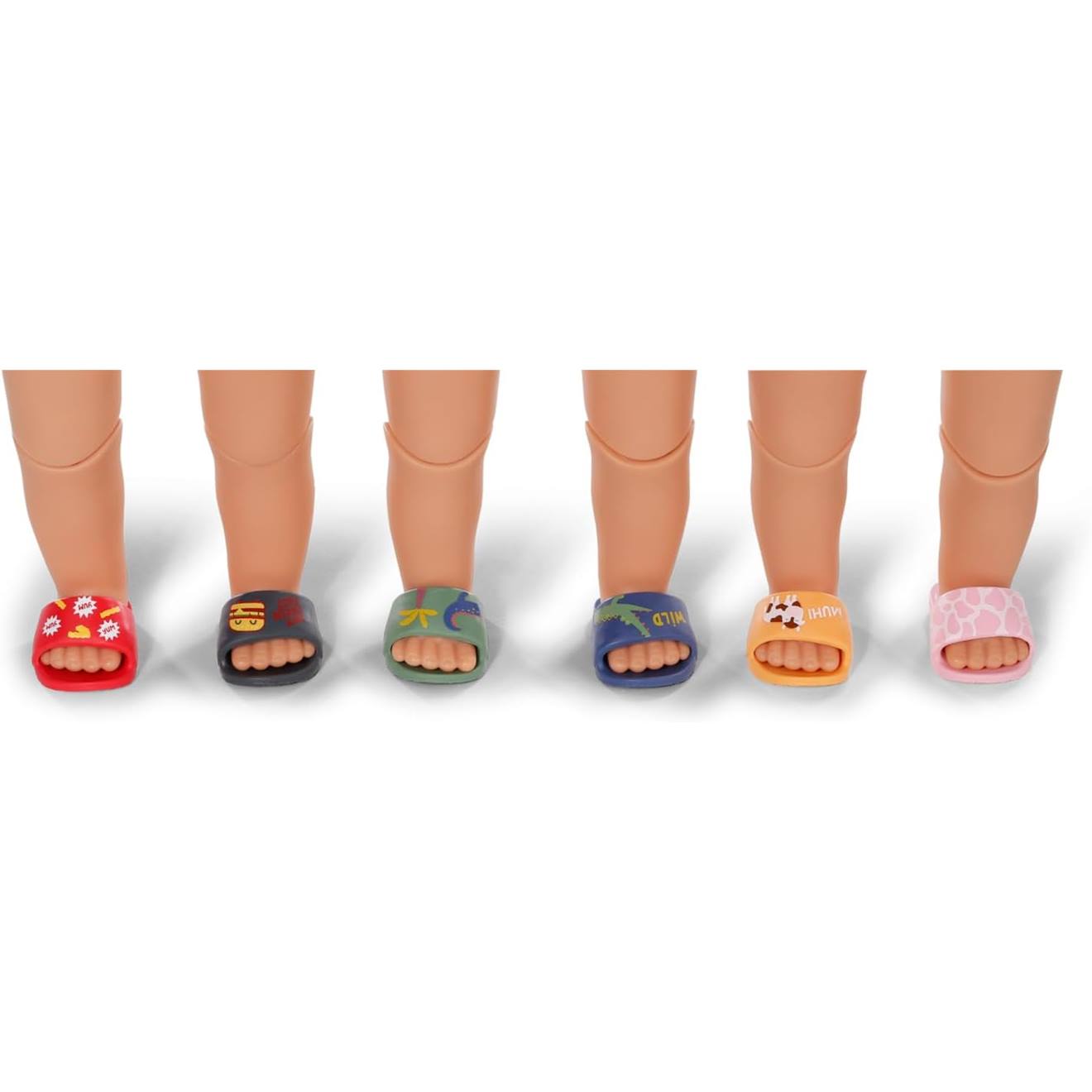 Baby Born - Chaussons Colorés Pour Poupées Multicolore