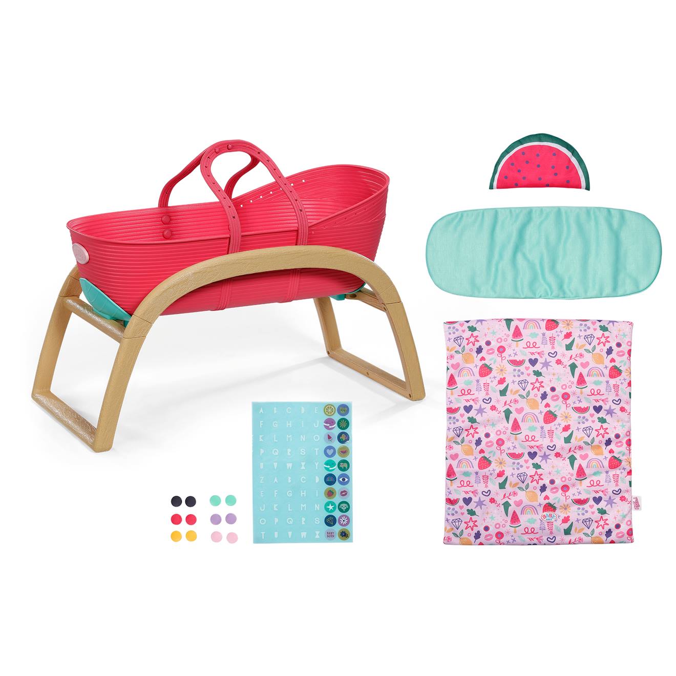 Baby Born Berceau 3 En 1 Pinplay Multicolore