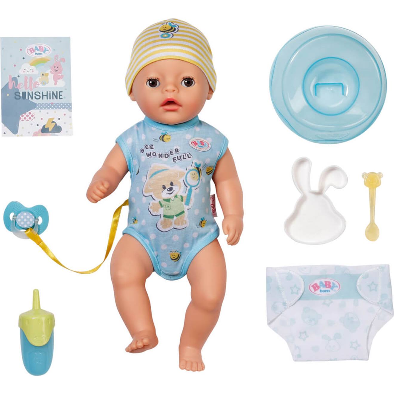 Baby Born Poupée Lukas 36 Cm Multicolore