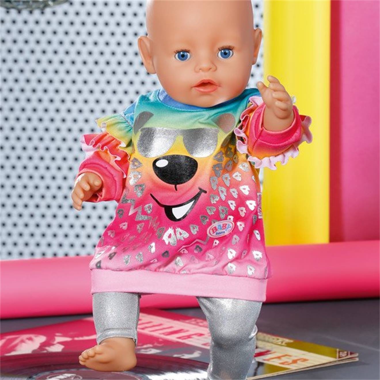 Baby Born Sweat De Loisir Pour Poupée De 43 Cm Multicolore