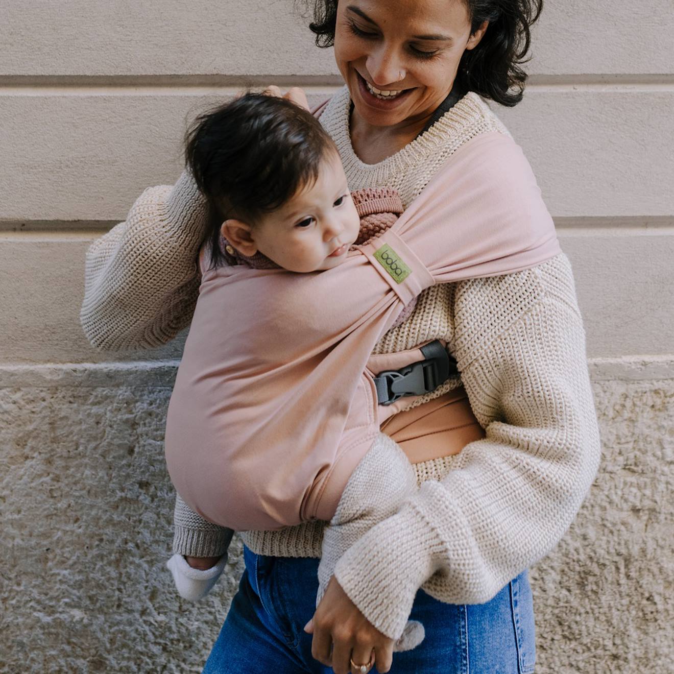 Porte-bébé Hybride Boba Bliss Bloom Rose