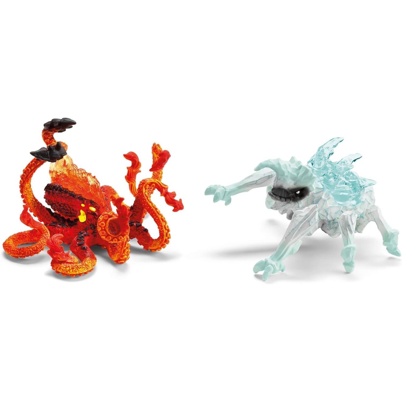 Eldrador Creatures Pieuvre De Feu Vs Insecte De Glace Multicolore