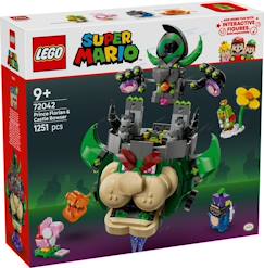 Jouet-Lego super mario - prince florian et château de bowser - 72042