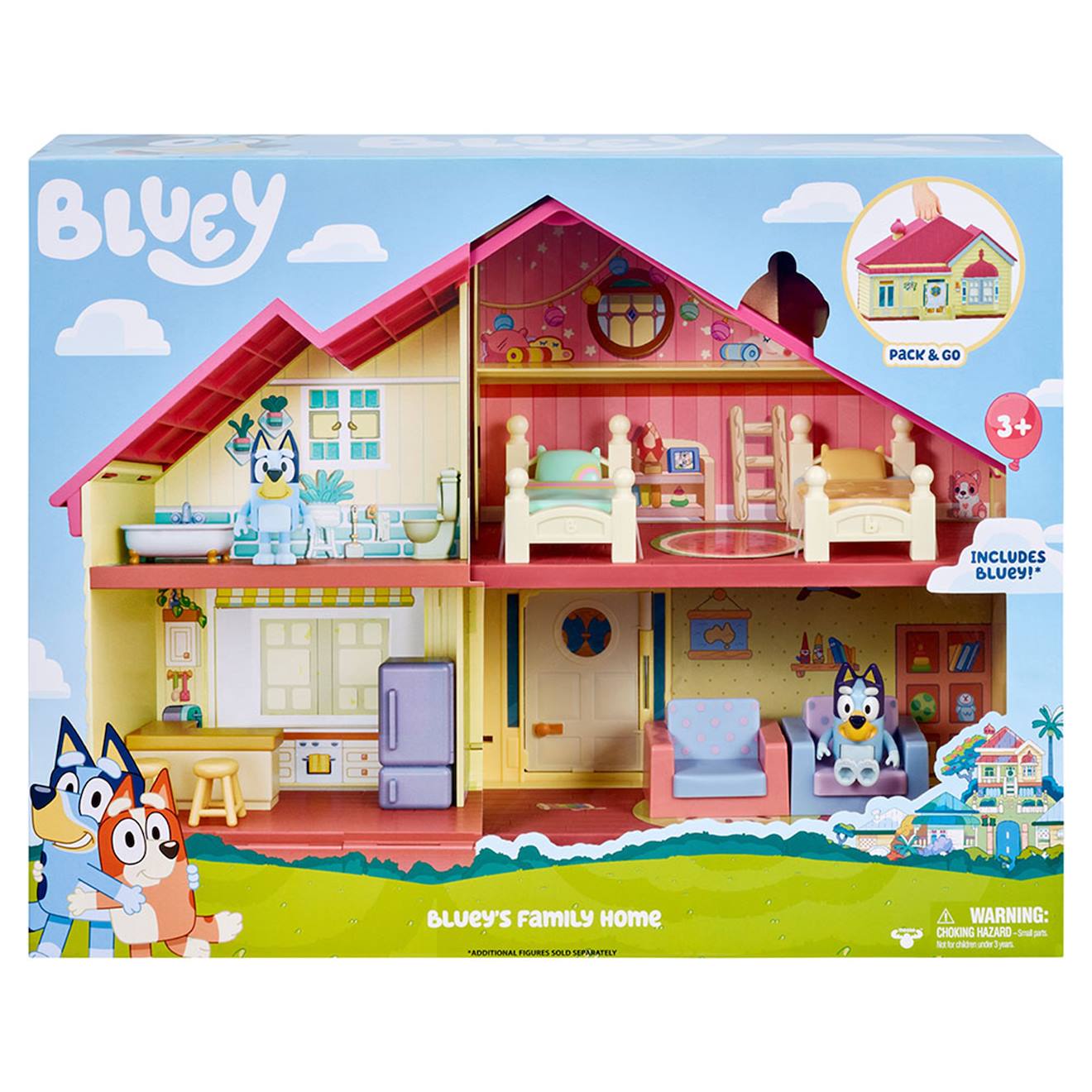 Bluey Maison Familiale Multicolore