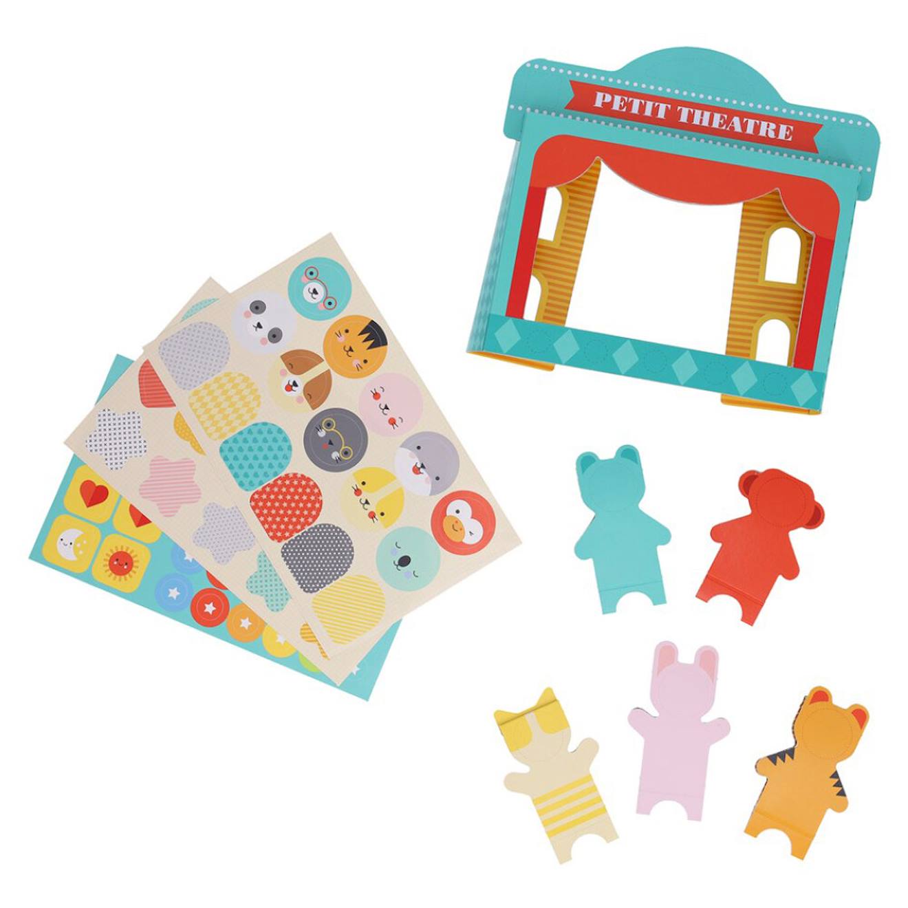 Théâtre De Marionettes Multicolor