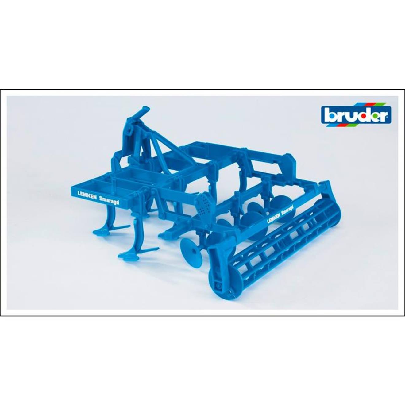 Cultivateur À Disques Lemken Bleu