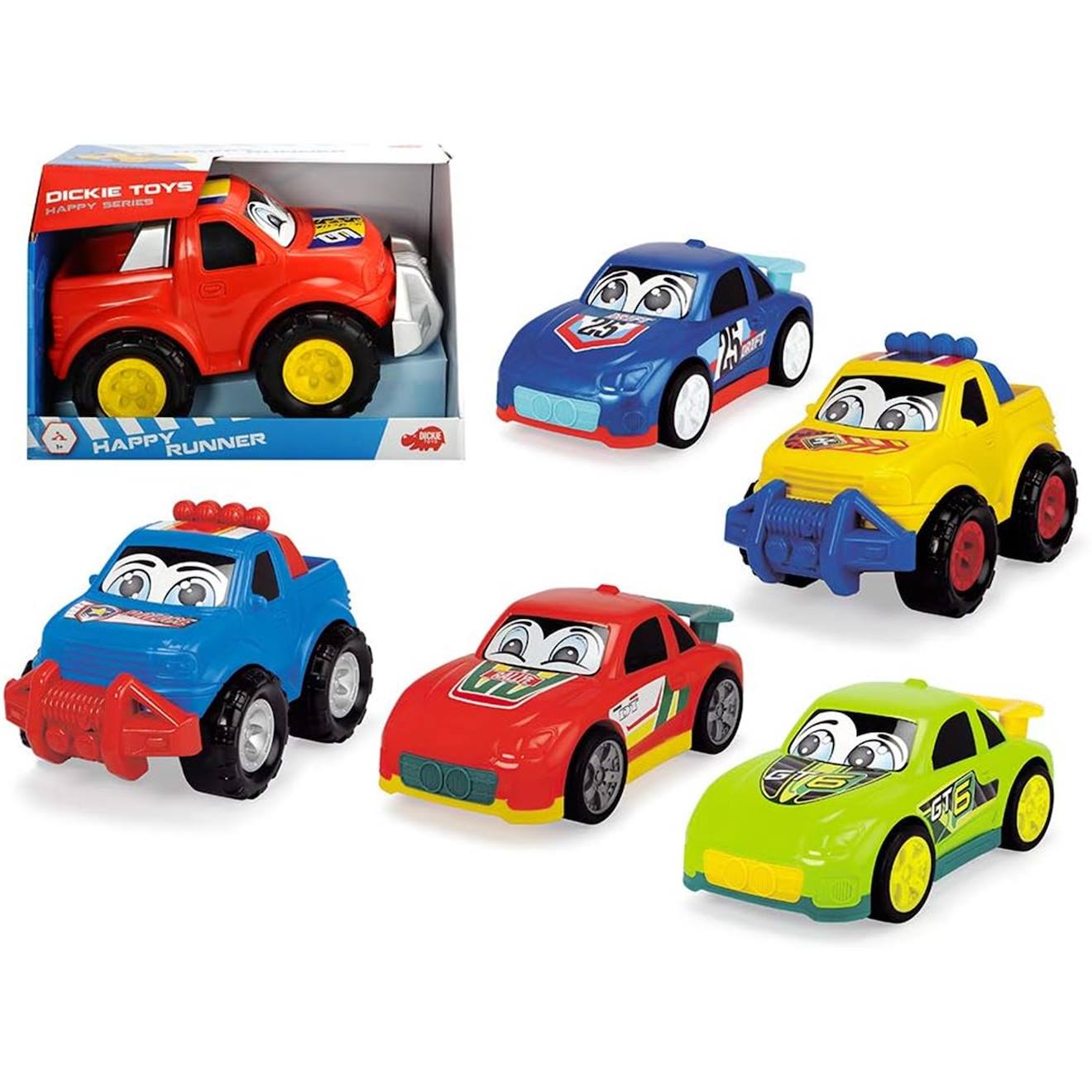 Voiture Happy Runner Multicolore