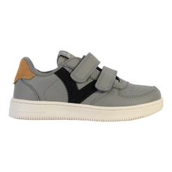 Chaussures-Chaussures bébé 17-26-Marche garçon 19-26-Baskets montantes  à scratch