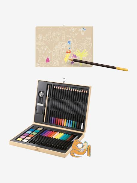 Boîte de couleurs DJECO multicolore 2 - vertbaudet enfant 