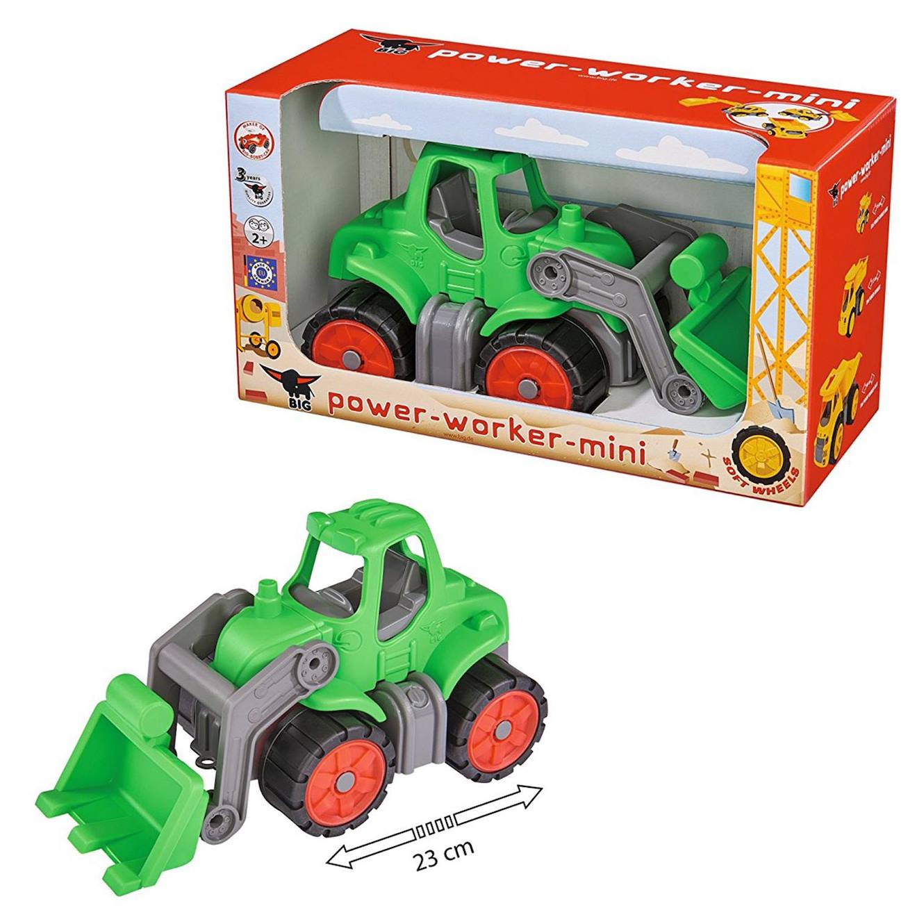 Power Worker - Mini Tracteur Vert Vert