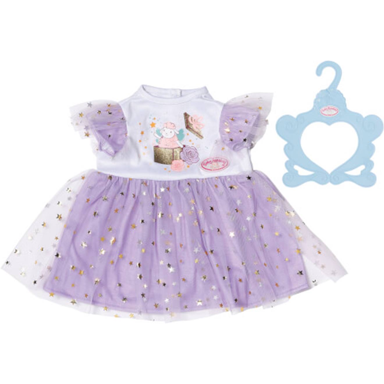 Baby Annabell Robe Tutu Violet 43cm Violet