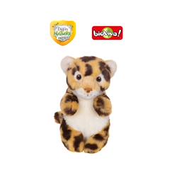 Jouet-Premier âge-Peluche défis nature protect - guépard - 15 cm Collaboration Bioviva