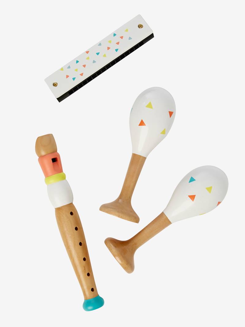 Set 3 instruments  de musique  multicolore Vertbaudet