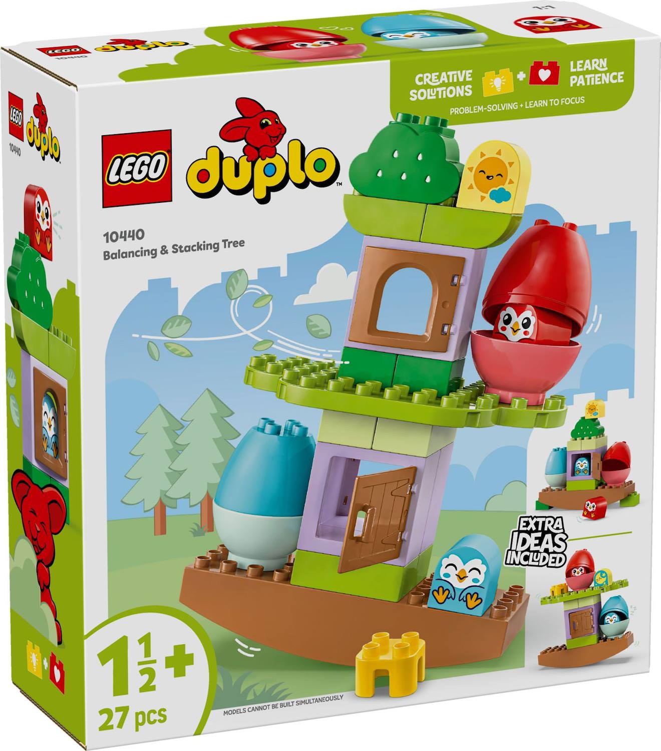 Lego duplo - arbre qui se balance et s'empile - 10440 multicolore