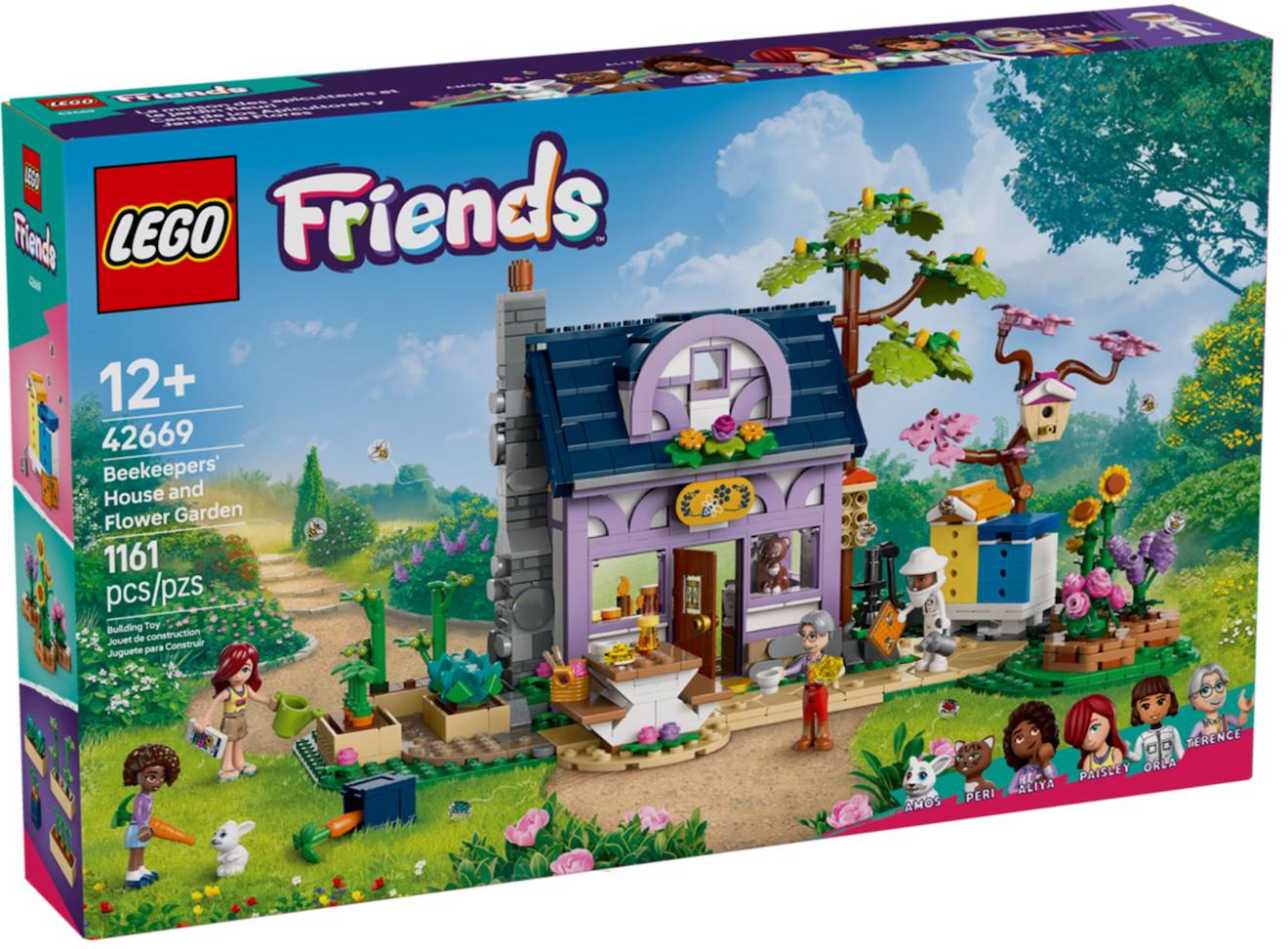 Lego Friends - La Maison Des Apiculteurs Et Le Jardin Fleuri - 42669 Multicolore