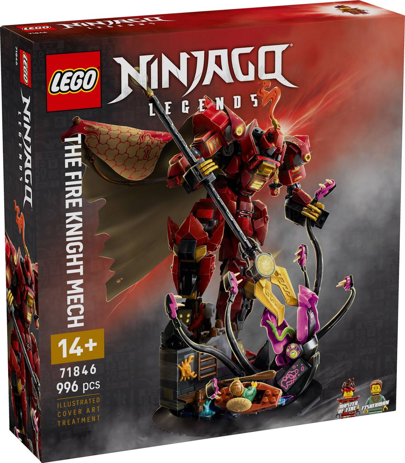 Lego Ninjago - Le Robot Du Chevalier De Feu - 71846 Multicolore