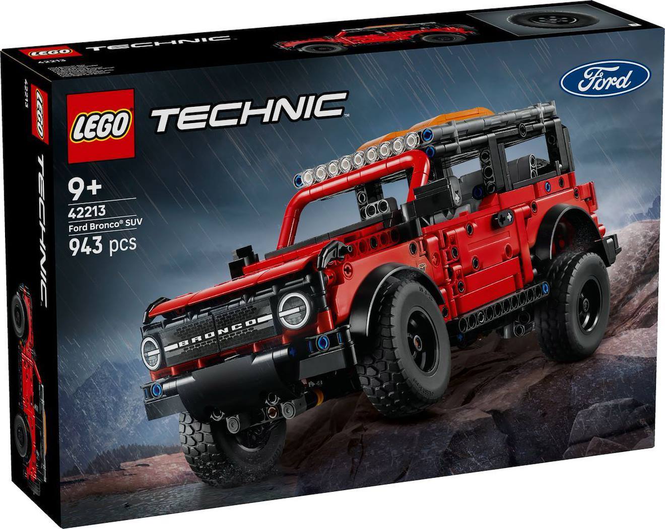 Lego Technic - Suv Ford Bronco - 42213 Multicolore