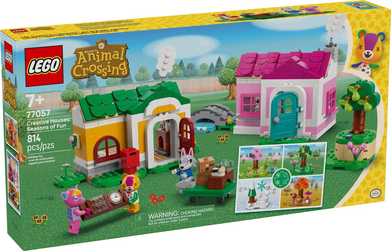 Lego Animal Crossing - Les Maisons Créatives : Au Gré Des Saisons - 77057 Multicolore