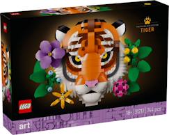 Jouet-Lego art - la collection faune - le tigre - 31217