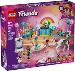 Jouet-Jeux d'imagination-Jeux de construction-Lego friends - soirée déguisée avec une licorne et une fée - 42661